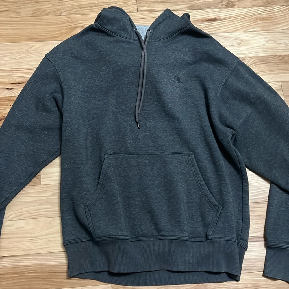 Dark Gray Champion hoodie